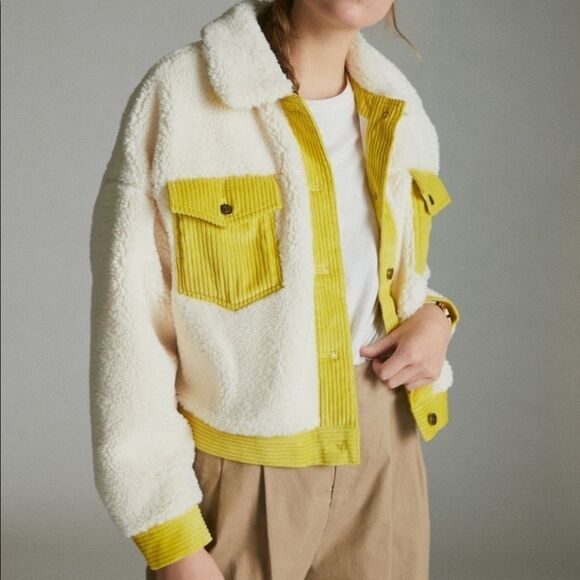 Anthropologie Sherpa Jacket  - Picture 2 of 4